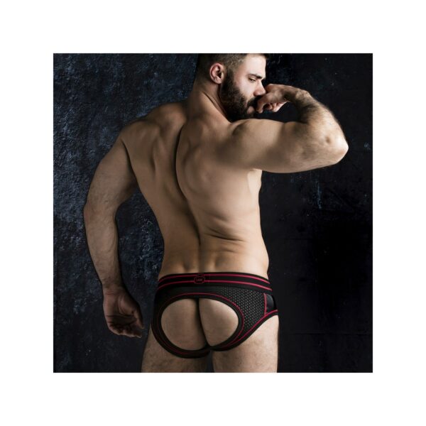 josh-bottomless-front-opening-red (3